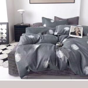 Комплект Полуторний з малюнком Фланель на резинці "FLR135-1"