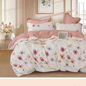 Комплект Полуторний із малюнком Фланель на резинці "FLR135-4