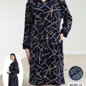 Халат жіночий батал оптом 5 шт "901-22