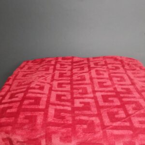 Плед щільний двоспальний Лабіринт Корал "2511-5"