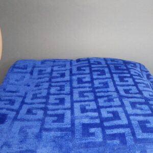 Плед щільний двоспальний Лабіринт Електрик "2511-7"