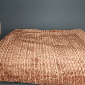 Плед щільний полуторний Мушка Бронза "1515-5"