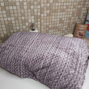 Плед щільний полуторний Мушка Бузок "1515-7"