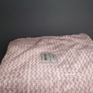 Плед щільний полуторний Змійка Бузок "1525-5"