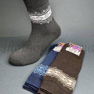 Шкарпетки жіночі високі махра Поясок ZH-754