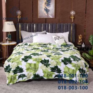 Плед плюшевий двоспальний з малюнком "2058-11.