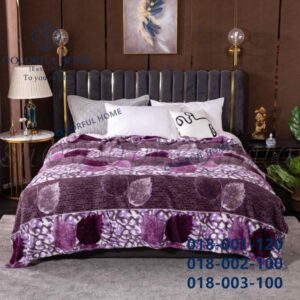 Плед плюшевий полуторний з малюнком "1495-4.