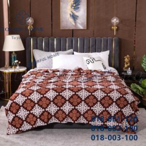 Плед полуторний плюшевий з малюнком "1495-6.