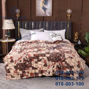 Плед плюшевий полуторний з малюнком "1495-14.