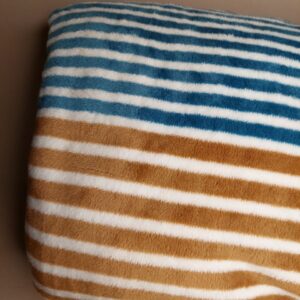 Плед щільний двосторонній ЄвроLUX бежевий "3823-2