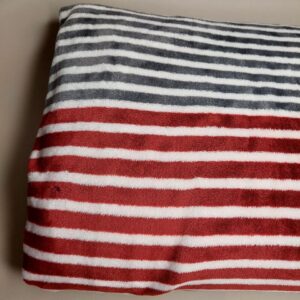 Плед щільний двосторонній Євроlux бордо "3823-5