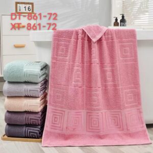 Рушник банний махровий щільний Світлий лабіринт 6 шт. "PB-581