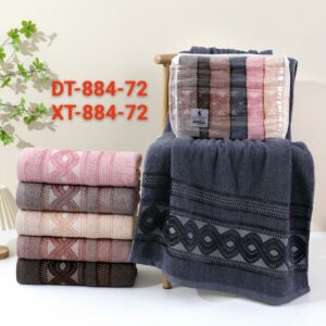 Рушник банний махровий щільний Рельєфна в'язь 6 шт. "PB-683