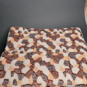 Плед двоспальний стрижка з малюнком "2120-9