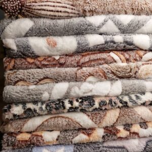 Плед оптом стрижка Євро з малюнком 10 шт "3125-опт