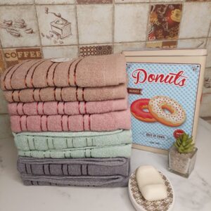 Рушник махровий для обличчя Стрічка 8 шт. "PL-694