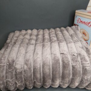 Плед Євро шарпей (4см) Сірий "3047-8