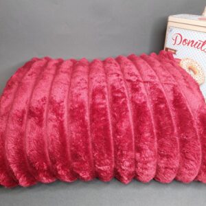 Плед двоспальний Шарпей (4см) Вишня "2047-1