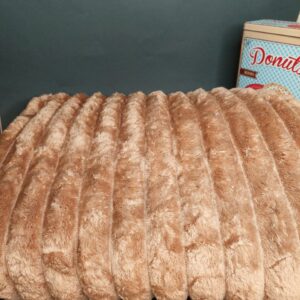 Плед двоспальний Шарпей (4см) Золото "2047-6"