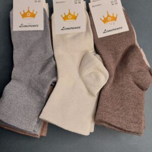 Шкарпетки жіночі середньої висоти бежеве асорті "ST-3234