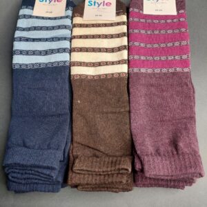 Шкарпетки жіночі високі Смугаста стопа "ST-3235