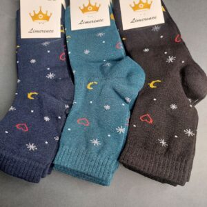 Шкарпетки жіночі високі темні Зіркова ніч "ST-3236