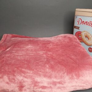 Плед двоспальний полірований плюш Пильна Троянда "2277-1