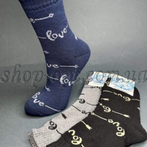 Шкарпетки жіночі високі з малюнком "ST-3241.