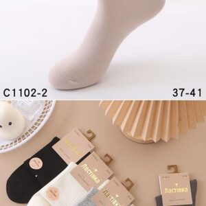 Шкарпетки жіночі високі широка гумка Ластівка "С1102-2