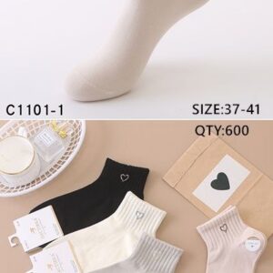 Шкарпетки жіночі середні тенісна гумка Ластівка "С1101-1