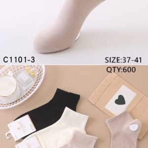 Шкарпетки жіночі середні тенісна гумка Ластівка "С1101-3