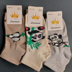 Шкарпетки жіночі середньої висоти Панда "ST-3245