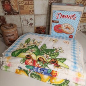 Рушник мікрофібра пухнаста велика (40 * 60) 12 штук "РК-832